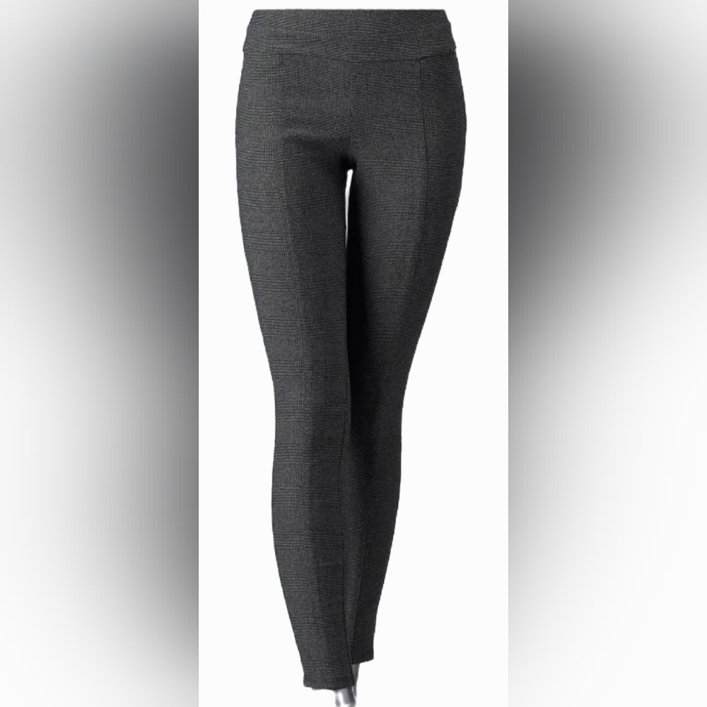 NWT L Simply Vera Everyday Luxury Ultrastretch Pant Gray Grey